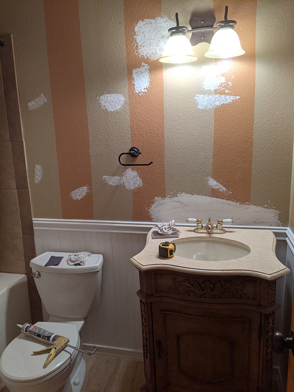 Bathroom Before