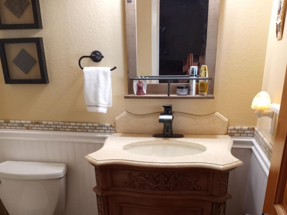 Bathroom on a budget